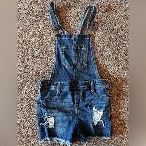 Girl’s Cat & Jack shortalls.